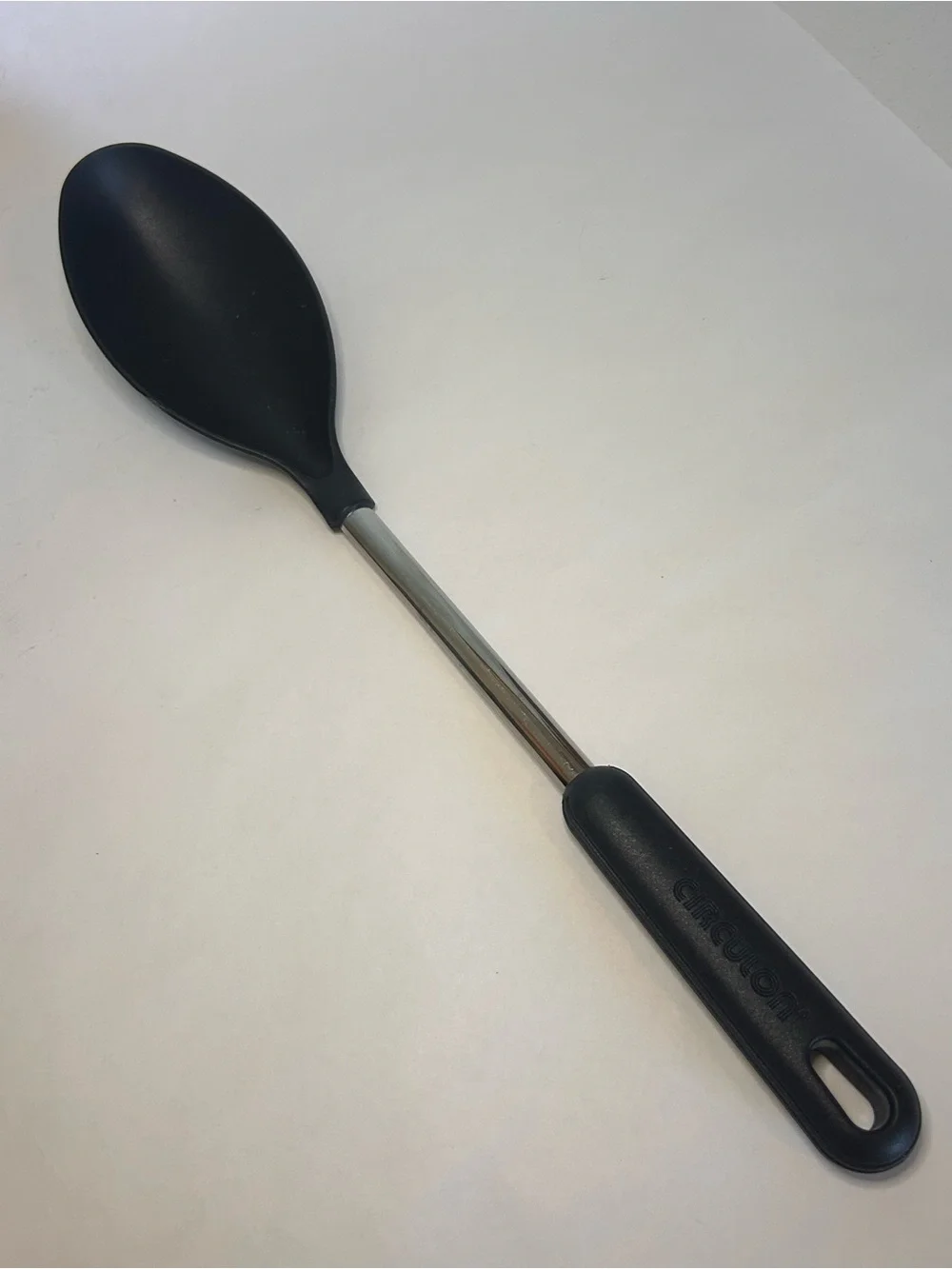 Circulon‎ Serving Cooking Spoon Black Silver Utensil 14”